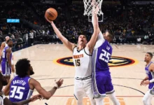 sacramento kings vs denver nuggets match player stats