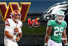 washington commanders vs philadelphia eagles match player stats