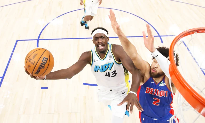 pacers vs detroit pistons match player stats